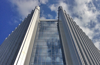 В центре Краснодара построили современное 14-этажное офисное здание класса А